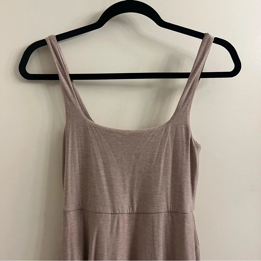 Beyond Yoga Light Pink Midi Dress - Picture 3 of 9